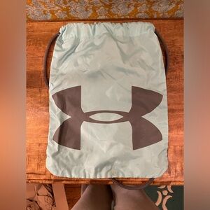Under Armour Teal & Gray Gym Bag